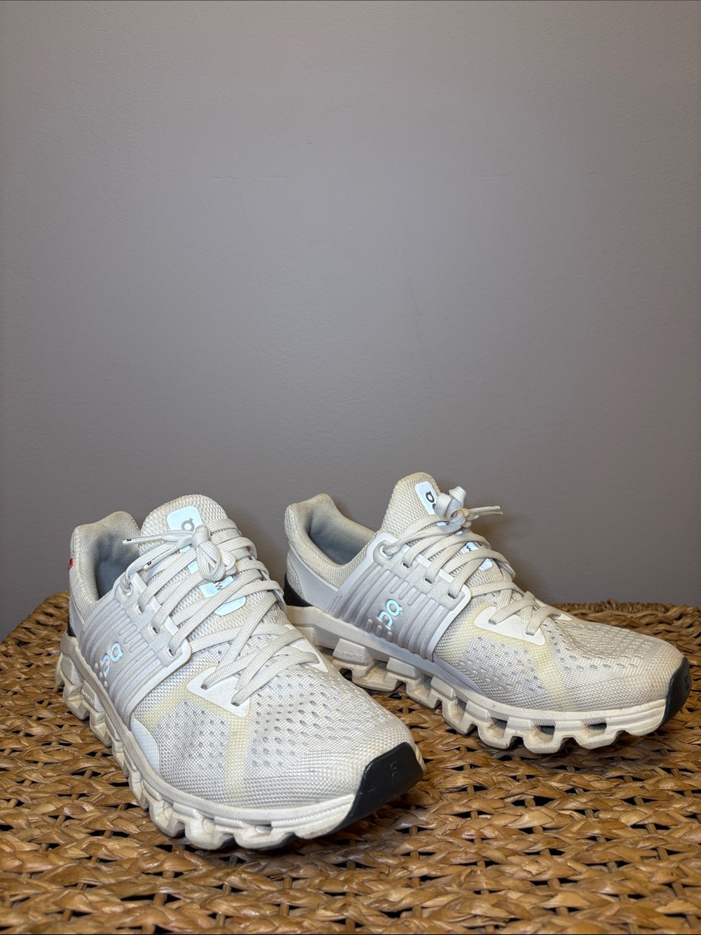On Running Cloudwomen Lightweight Neutral Running Shoes - White/Grey